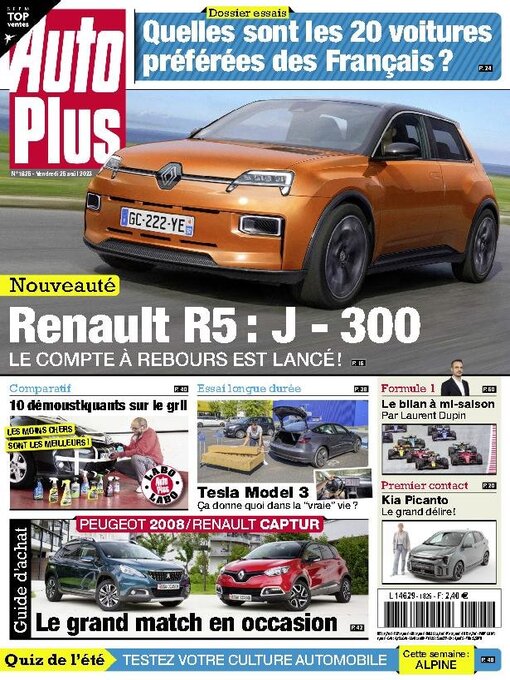 Title details for Auto Plus France by Editions Reworld Springer - Available